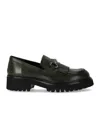 Guglielmo Rotta Wau Military Green Loafer In Green