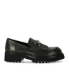 Guglielmo Rotta Wau Military Green Loafer In Green