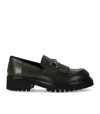 Guglielmo Rotta Wau Military Green Loafer In Green