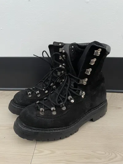 Pre-owned Guidi 20 Hiking Boot In Black
