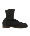 Guidi 210bp Front Zipper And Bare Boots In Black