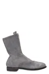 Guidi 'mid-calf Round Toe Boots Stitching'