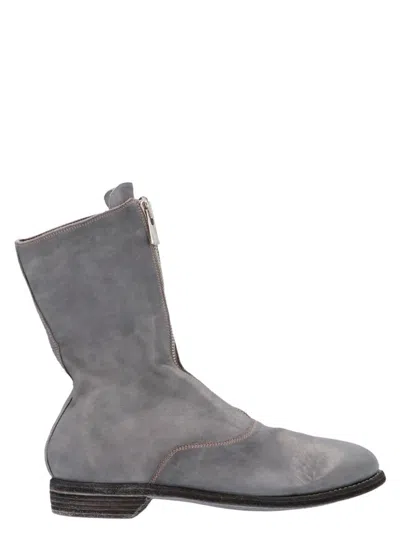 Guidi '310' Ankle Boots In Gray