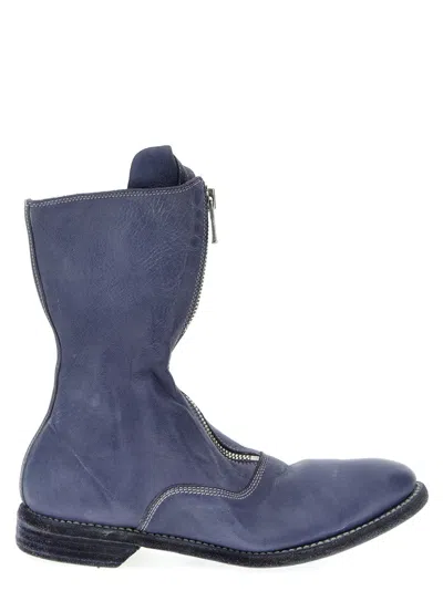 Guidi '310' Ankle Boots In Purple