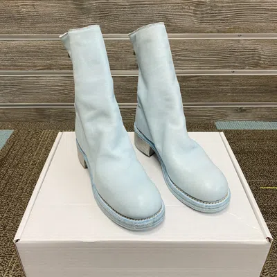 Guidi 788z Rear Zipper Boots In Gray