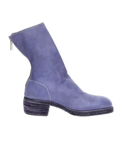Guidi 788zx Ankle Boots In Purple