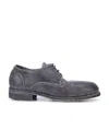 Guidi 992 Lacing Oxford Shoes In Black
