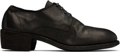 Guidi Black 792 Derbys In Blkt