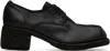 Guidi Black 9082 Derbys In Blkt