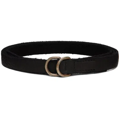 Guidi Black Bison Belt In Blkt
