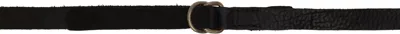 Guidi Black Cinch Fastening Belt In Blkt