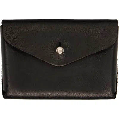 Guidi Black En01 Card Holder In Blkt