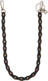 Guidi Black Horse Leather Hb03 Keychain