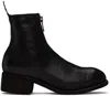 Guidi Black Pl1 Boots In Blkt