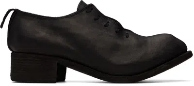 Guidi Black Pl10l Oxfords