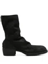 GUIDI GUIDI BACK ZIP MID BOOT SHOES