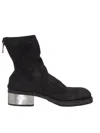 Guidi Boots With Back Zip In Black