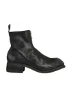 Guidi Boots With Front Zip In Black