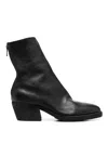 Guidi Men's Texan Boot In Black