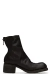 Guidi Black 9088 Ankle Boots In Cv60t Deep Brown