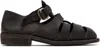 Guidi Brown 99snd Sandals In Black