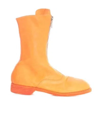GUIDI CALF-LENGTH BOOT