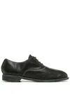 GUIDI DISTRESSED SOLE- DETAIL OXFORDS