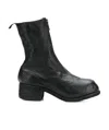 Guidi Rear-zip Horse Leather Boots In Black