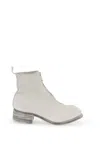 GUIDI GUIDI FRONT ZIP LEATHER ANKLE BOOTS