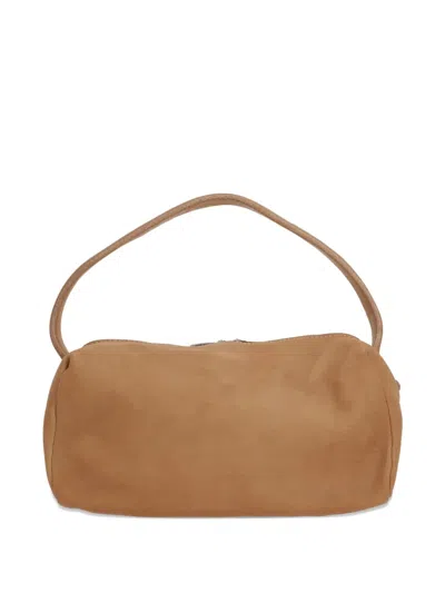 Guidi Grainy Suede Shoulder Bag