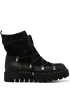 Guidi Lace-up Ankle Boots In Black