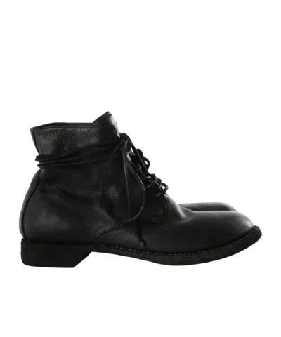 Guidi Lace-up Ankle Boots In Multi