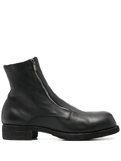 Guidi Leather Ankle Boots