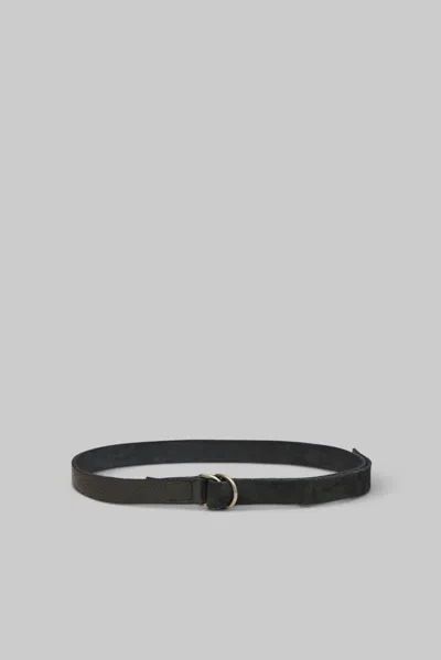 Guidi Leather Belt In Black