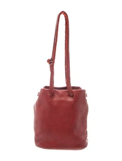 Pre-owned Guidi Leather Bk1 In Red