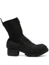 Guidi Leather Boots In Black