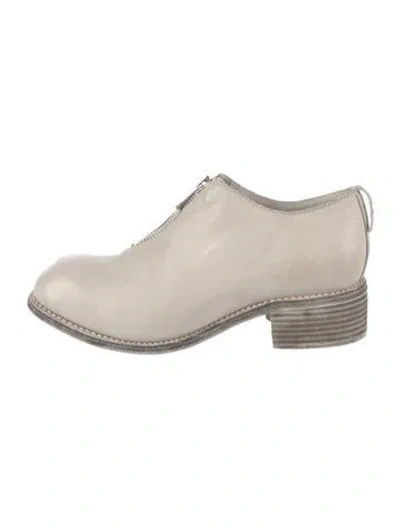 Pre-owned Guidi Leather Boots In Neutrals