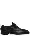 GUIDI LEATHER OXFORD SHOES