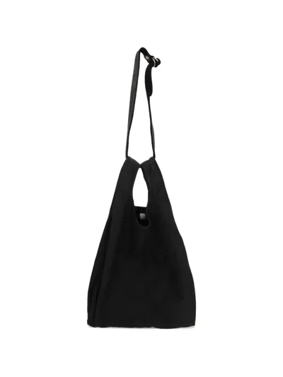 Guidi Leather Shoulder Bag In Black