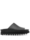 Guidi Leather Slides
