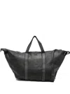 Guidi Leather Tote Bag In Black
