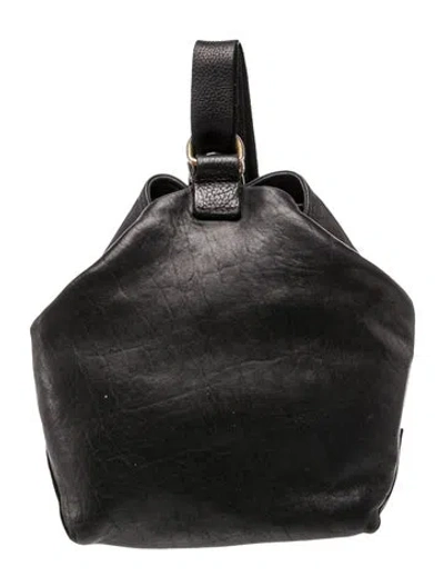 Pre-owned Guidi Leather Wk06 In Black