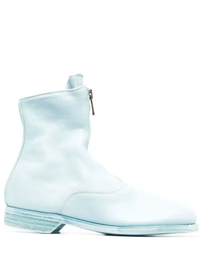 GUIDI LEATHER ZIPPED BOOTS