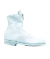Guidi Stivali Con Zip Frontale In Blue