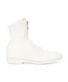GUIDI LOGO ZIPPER BOOTS