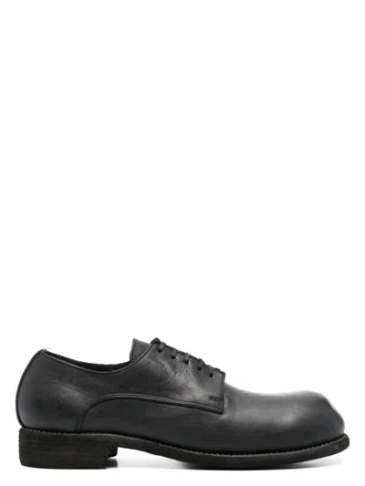 Guidi Men's Laced Big Daddy Shoes In Black