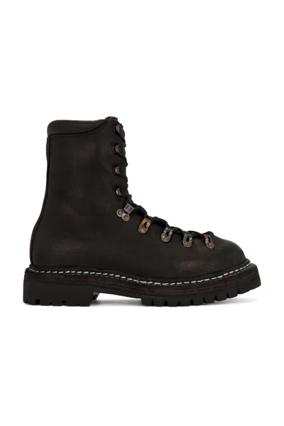 Guidi Model 20 Hiking Boot In Black