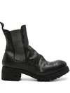 Guidi Pl07v Leather Ankle Boots In Black