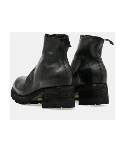 Guidi Pl1  Booties In Black