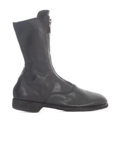 Guidi Pl2 Ankle Boots In Black